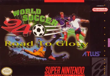 World Soccer 94 - Road to Glory (USA) box cover front